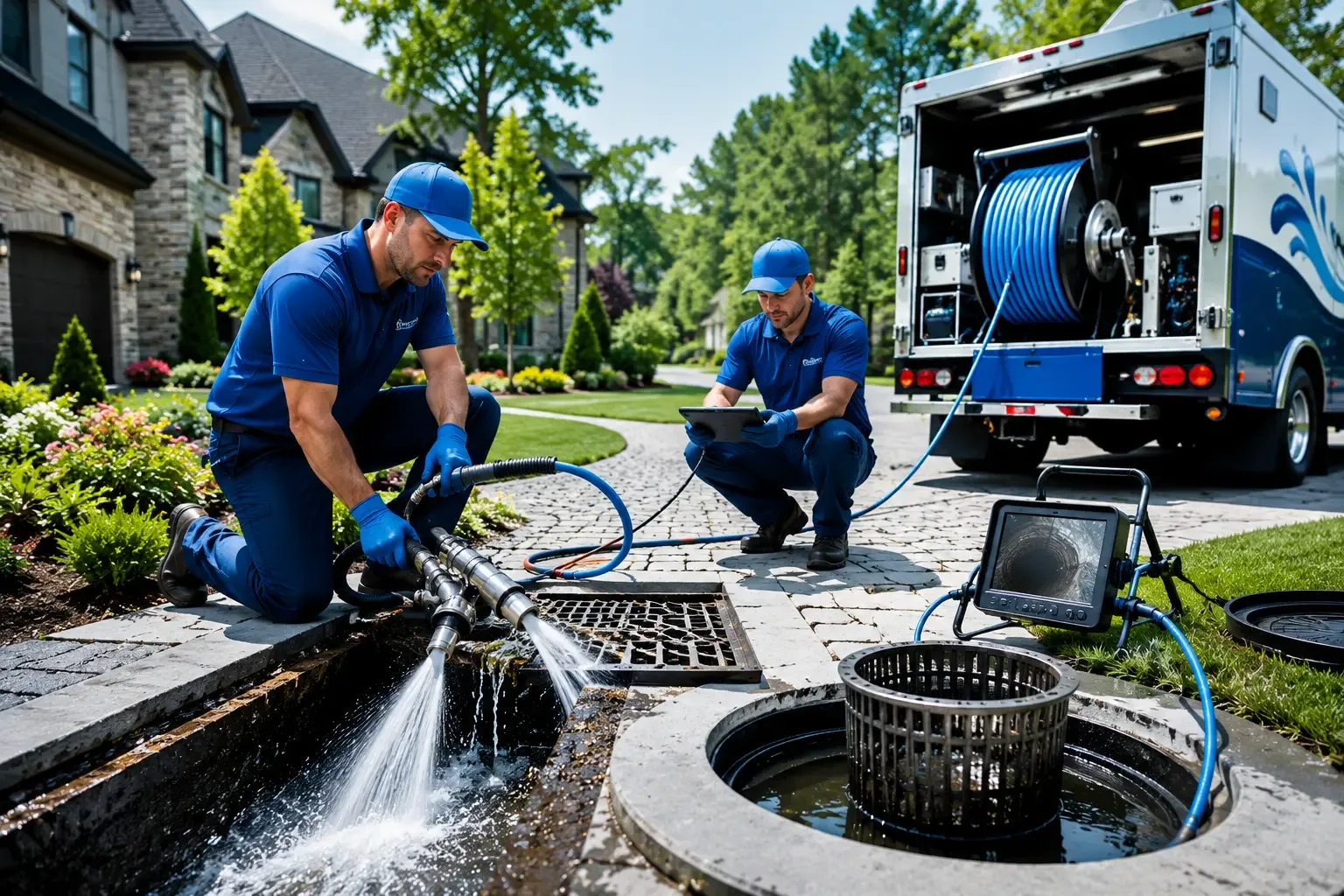 Local outdoor drain cleaning professionals in New Vineyard, ME